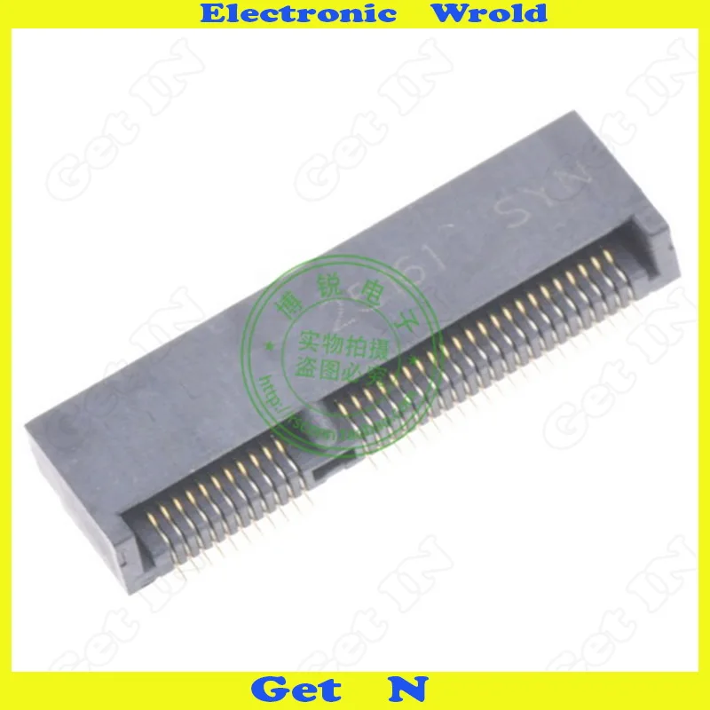 

5pcs Lotes NGFF Connector Key E 2.0mm High Sockets 67Pin M.2 Connector