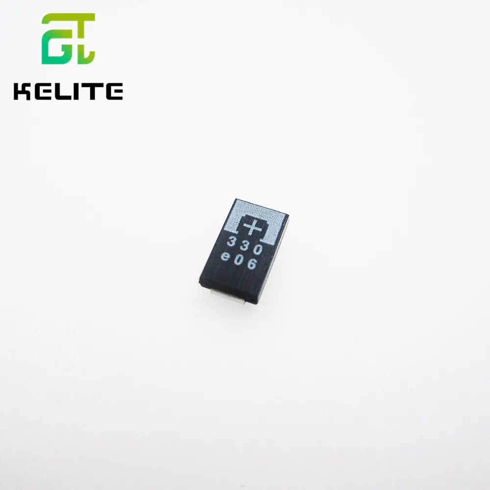 HAILANGNIAO 100 шт. SMD танталовые полимерные конденсаторы 2R5TPE330M9 2 5 в 330 мкФ POSCAP