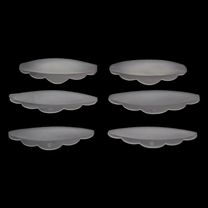 

HUAMIANLI 6pcs Eyelash Lift Lifting Curlers Curl Silicone Eye Lash Extension Shields Pads Dropshipping