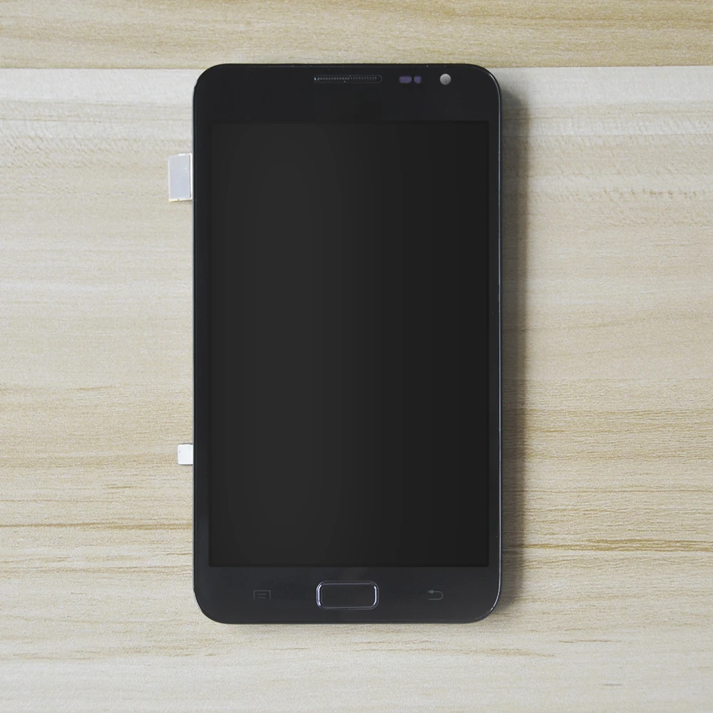 Skup Sinbeda super amoled do wyświetlacza SAMSUNG GALAXY Note i9220 N7000 montaż digitizera ekranu dotykowego z ramką + przycisk Home