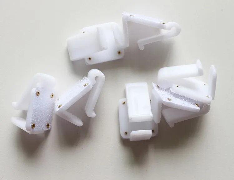 Real Wedding Decoration Table Skirt Skirting Clips Table cloth Clip Spring Loaded Clamp Holder Plastic baby stroller accessories expo