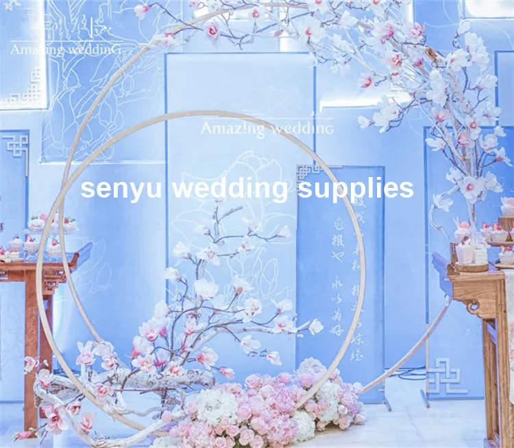 

6pcs /lot New style wedding flower stand set walkway pillars for wedding stage event party T- stand decoration senyu0406