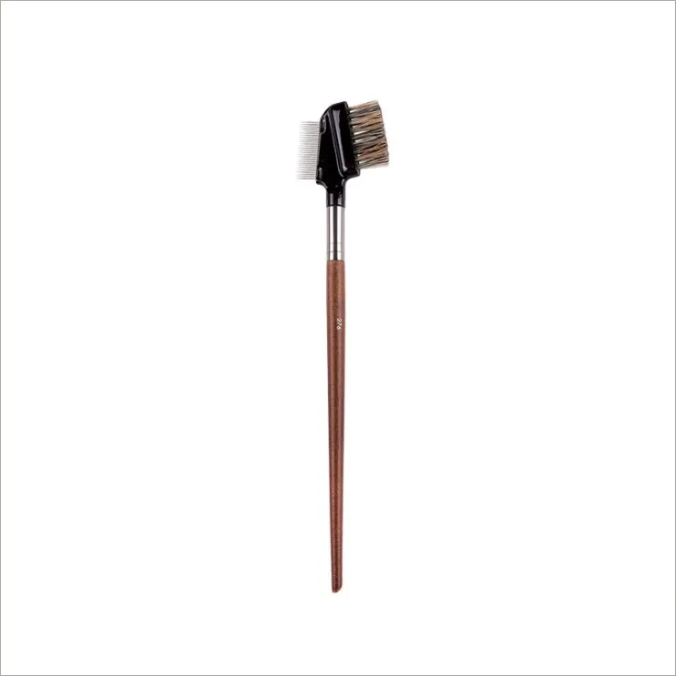 

1 piece #276 Double sided Eyebrow lash separator Makeup brush Natural wood Professional Make up brushes cosmetic tools