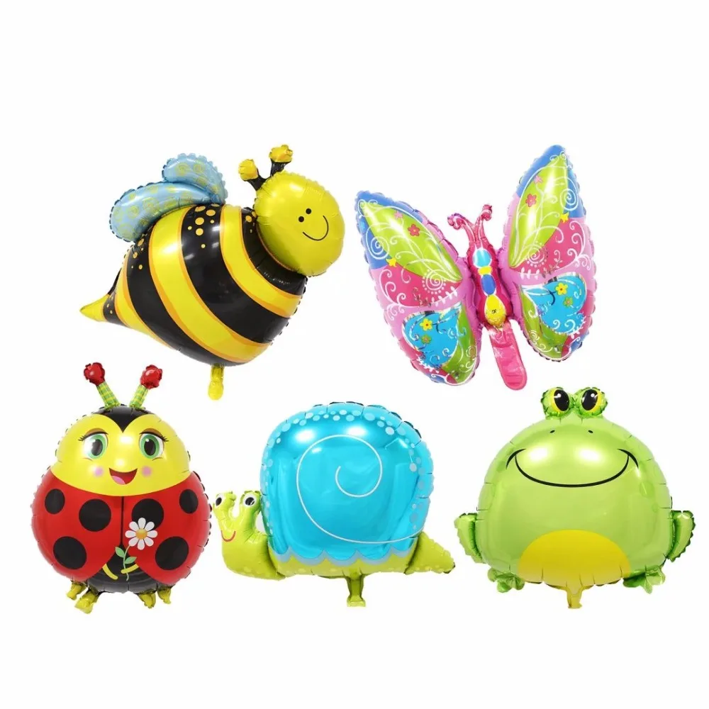 5pcs Inflatable toys Mini animal foil balloons birthday party decorations kids air balloons baby shower party decoration ballons (1)