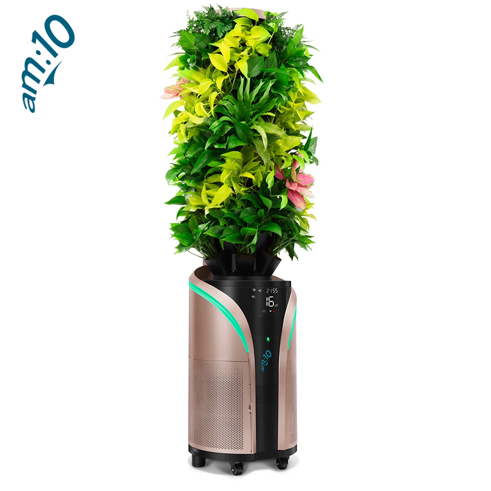 

Large Plant Touch Screen Sensing Control Air Purifier for Household Office Aromatherapy Disinfection Smoke Dust Removal