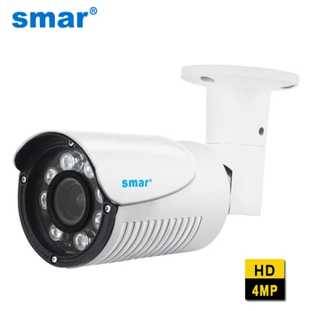 

H.265 IP Camera 4MP Auto Zoom 4X Motorized Lens 2.8mm-12mm HI3516D 1/3'' OV4689 IP67 Outdoor Waterproof Bullet Camera CCTV