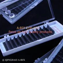 0 18 1pc lot excellent quality A RIX silk minky eyelash extensions 1pc individual eyelash J