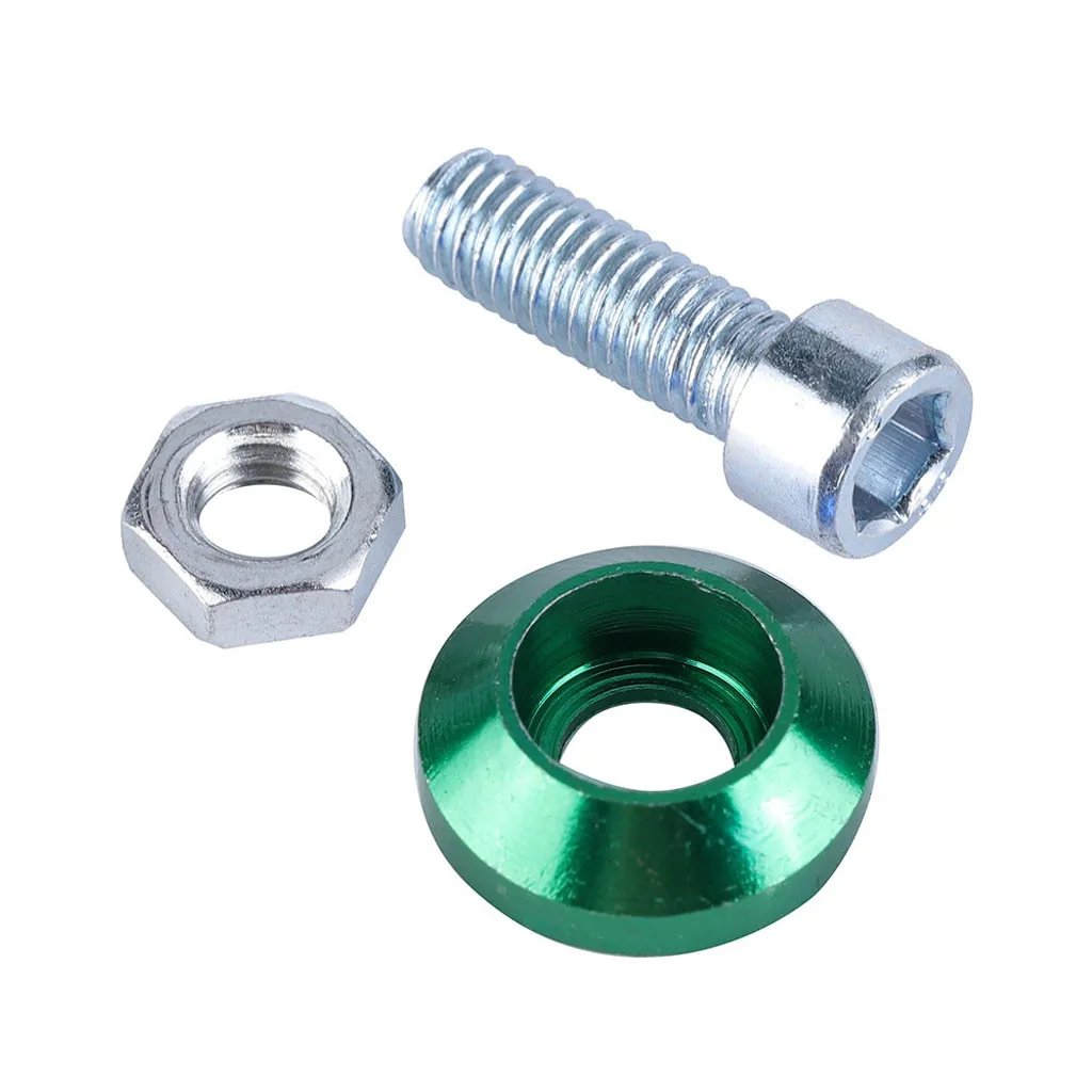 

Universal 20PCS M6 Car Styling Modification JDM Sticker Password Fender Washer Screw Anodized License Plate Bolts Auto Parts #20