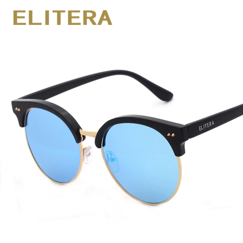 

ELITERA Fashion Mirror Metal Frame Luxury Sunglasses Women Men Brand Design Vintage Sun Glasses Male Classic Eyewear Shades
