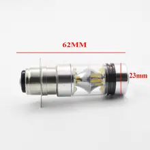 Motorcycle Scooter Bulb Motorbike P15D CR’EE Led Headlight high/low