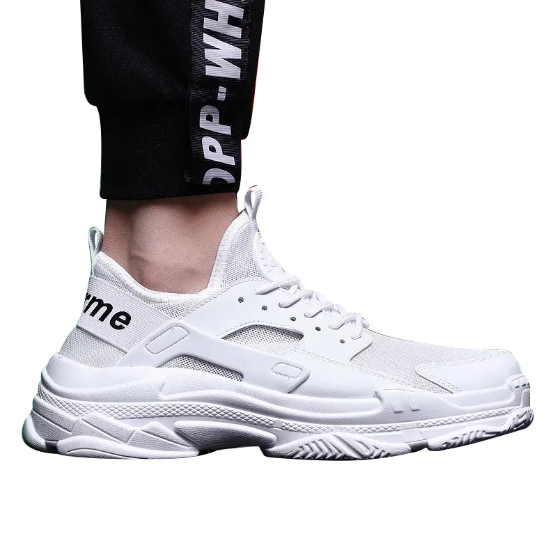 Men's Shoes Casual Tenis Masculino Black Shoes Men Trainers Ultra Boost Breathable Thick Sole Walking Sneakers Zapatillas Hombre