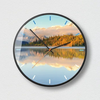 

Simple European Style Wall Clocks Living Room Light Luxury Home Decoration Accessories Modern Silent Wall Clock