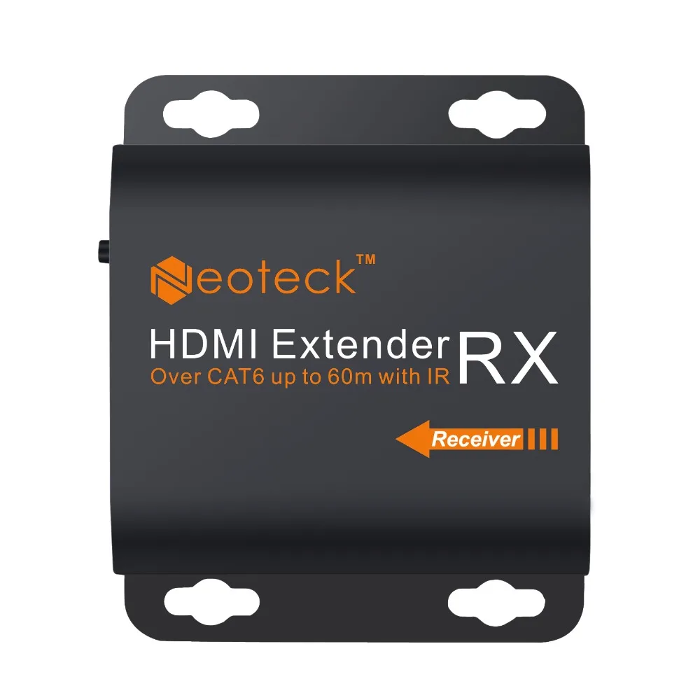 Neoteck 1080P HDMI удлинитель передатчик с ИК TX/RX 60 см Ethernet кабель для ТВ проектора DVD через один Cat 6 Cat 7 кабель