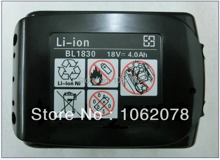 

18V 4.0Ah Li-ion Battery for Makita BL1830 BL1840 BL1815 BL1845 BL1850 LXT400 194205-3 194230-4 BDF454Z BHR202 BHP452 BML184