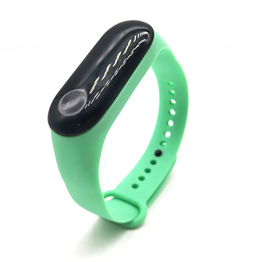 Красочные для mi band 3 4 ремешок силиконовый 3/4 наручный на замену xiaomi Смарт