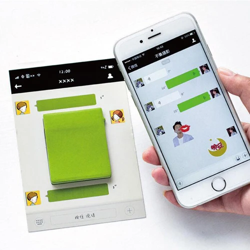 1 шт. Новое поступление креативных липких нот для скрапбукинга офисные memos pad