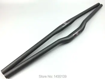 

Newest Mountain bicycle matte UD full carbon handlebar rise swallow shaped carbon bike handlebar MTB bike parts 31.8*620-740mm