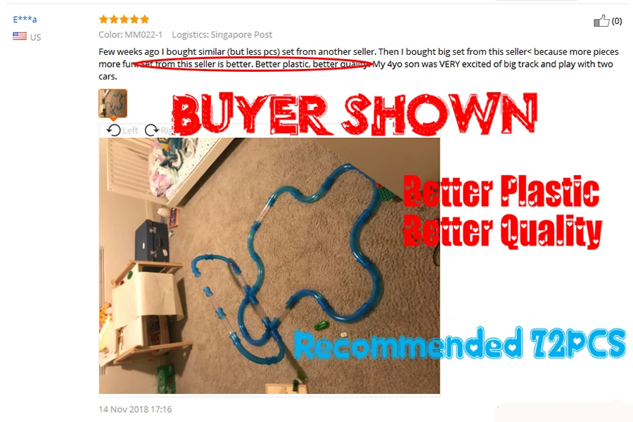 SPEED PIPE BUYER SHOWN