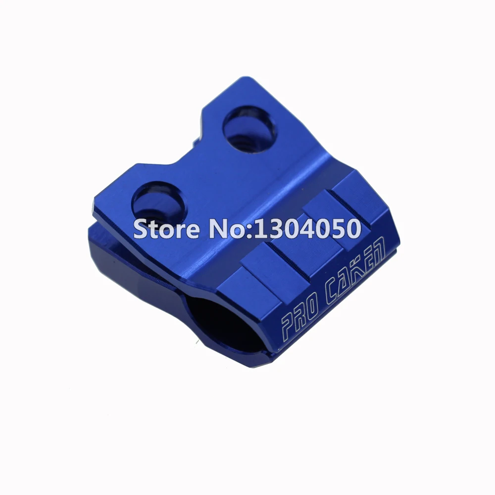 Pro cyclen CNC Синий Зажим для тормозной линии держатель шланга Yamaha YZ 125 250 YZF 450 2009-2015 Dirt