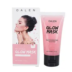 Розовый блеск Peel-off маска blackhead Remover лечение акне 60 г глубокое очищение укрепляющее Очищение Peel Off Mask