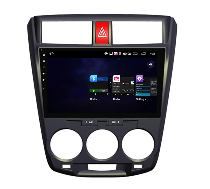 Discount Android 5.1 Quad Core 9 Inch Car DVD Player for Honda city Bluetooth GPS Navi Car Stereo Radio 3g/WIFI free map 5