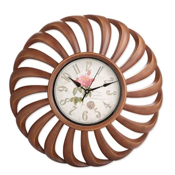 

16 Inch Wall Clock Quartz Clock Use Carbon Battery Wall Hanging Watch Home bedroom living room balcony time clock