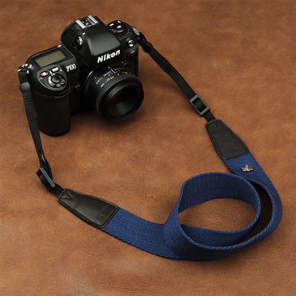 cam-in 8001-8015 universal adjustable cotton leather Camera Strap Neck Shoulder Carrying Belt for Canon Sony Nikon SLR |