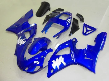 

Motorcycle Fairing kit for YAMAHA YZFR1 98 99 YZF R1 1998 1999 YZF1000 yzfr1 98 99 ABS Cool blue Fairings set+7gifts YK08