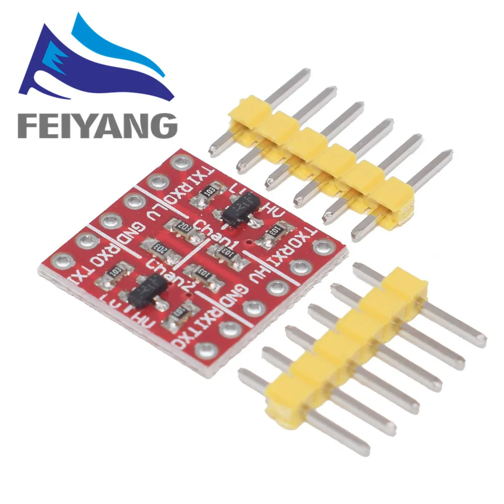100 шт. материнскую плату преобразователь уровня 3 V 5V TTL/Двунаправленный