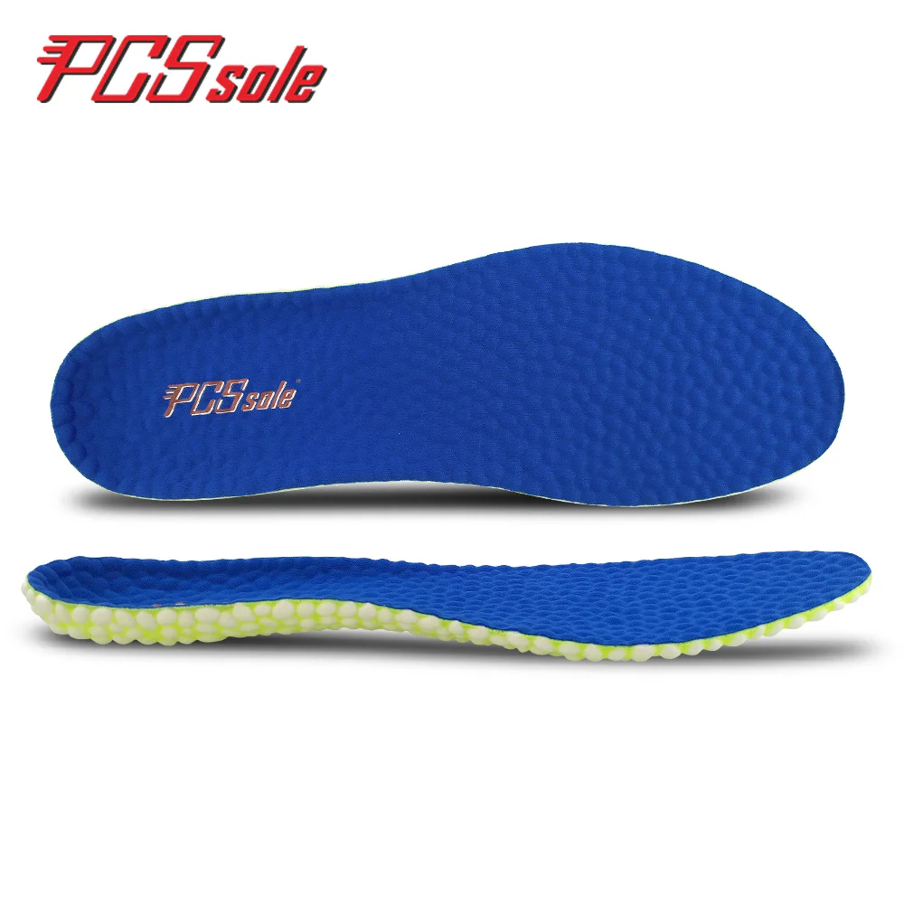 PCSSOLE Breathable Insole Orthopedic Sports Insole Deodorant Shock Lightweight Unisex Sports Fitness Accessories Insole C1007
