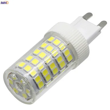 IWHD 4W LED 램프 G9 220V 86xsmd3528 320LM G9 LED 전구 세라믹 바이 핀 조명, 할로겐 디밍 가능 110v-220v 교체