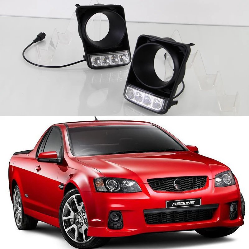 Car Flashing 2Pcs For Holden VE Ute SV6 LED DRL Daytime Running Lights