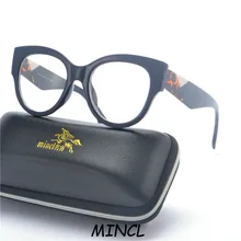 Винтажные очки «кошачий глаз» Женские оправы оптические очки квадратная оправа Рецептурные очки прозрачные компьютерные очки с коробкой FML