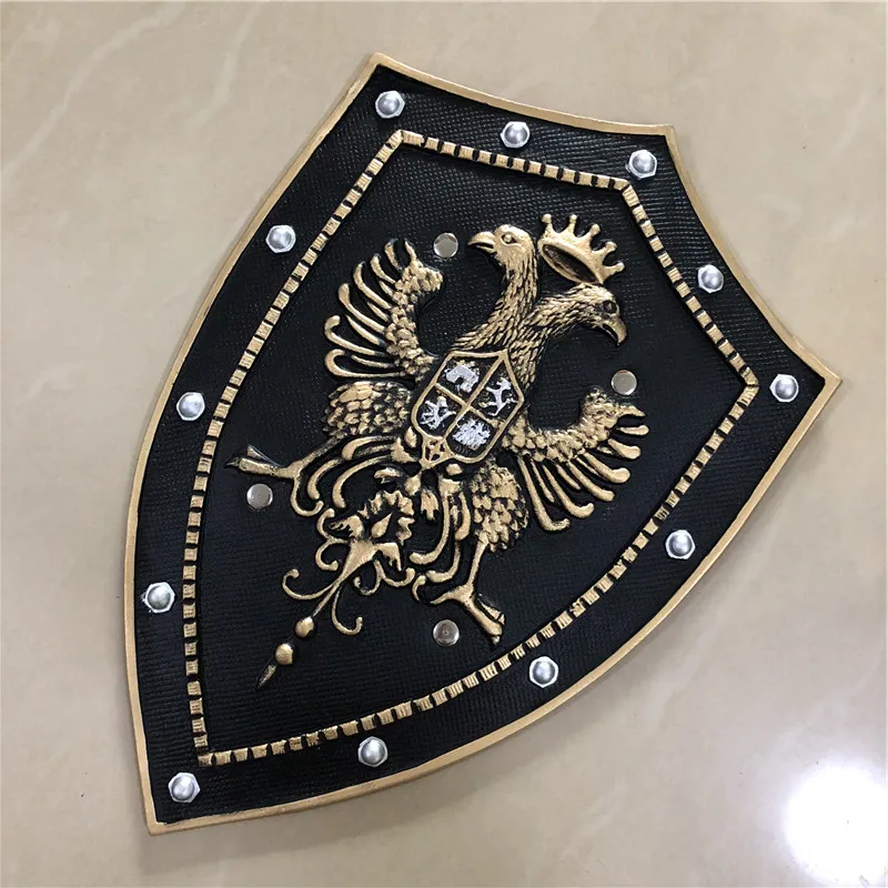 

1:1 Cosplay Royal Double Eagle Crown Knight Glory Movie Game Anime Weapon Prop Role Play PU Action Figure Model Halloween Gift