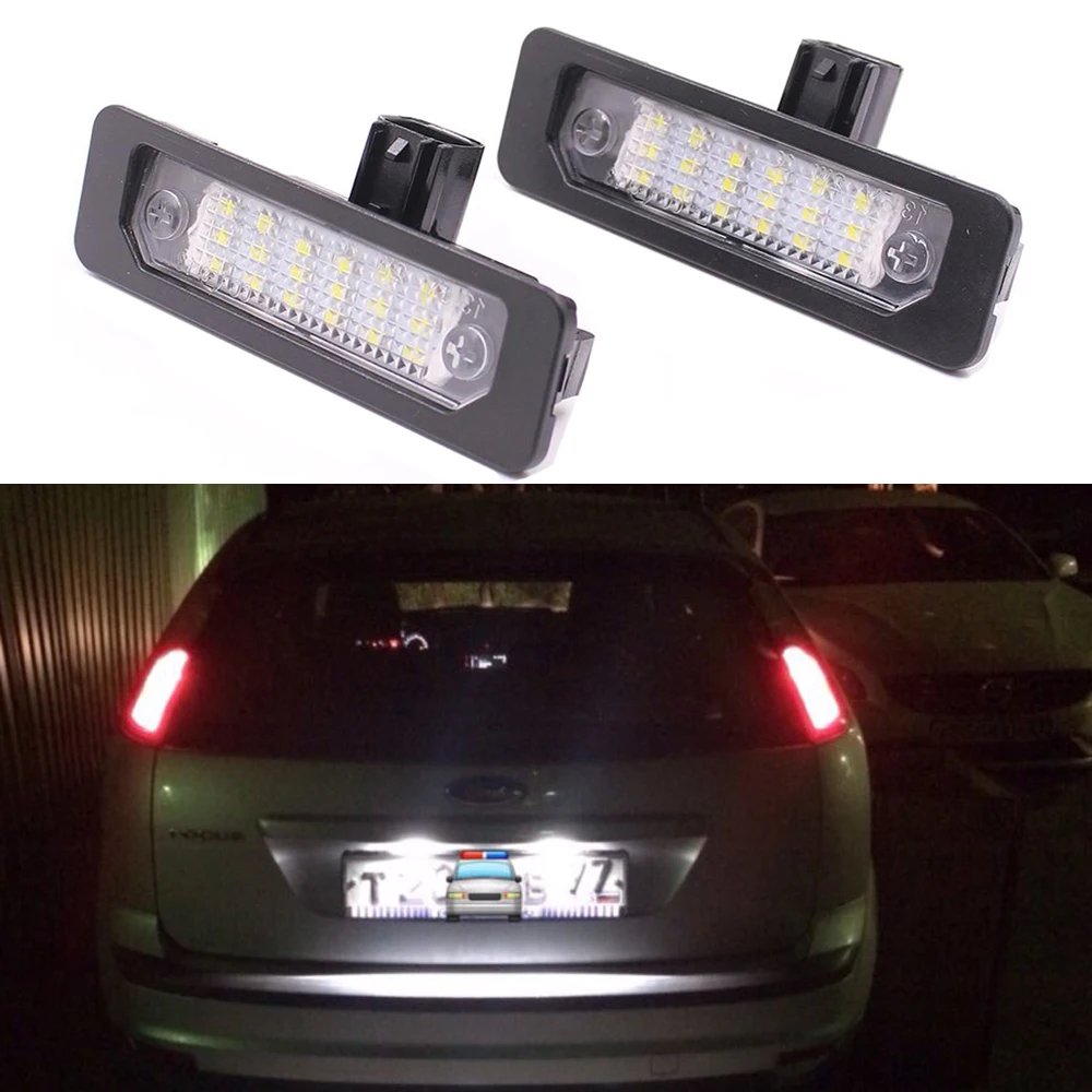 Светодиодный светильник для номерного знака Ford Mustang 2010 2014 Focus Taurus Flex Fusion Mercury sable 2