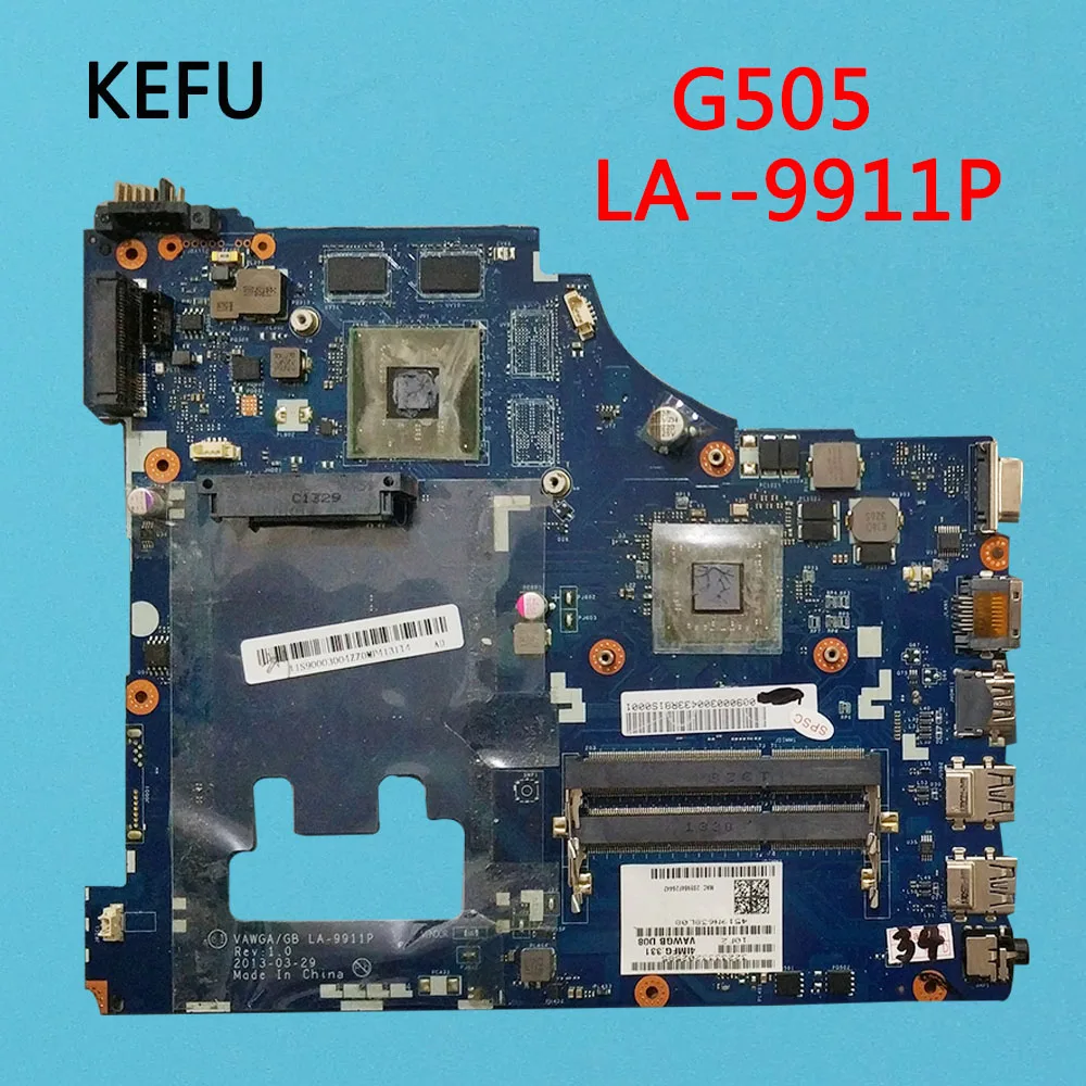 Материнская плата KEFU для ноутбука Lenovo ideapad G505 DDR3 протестирована идеальная