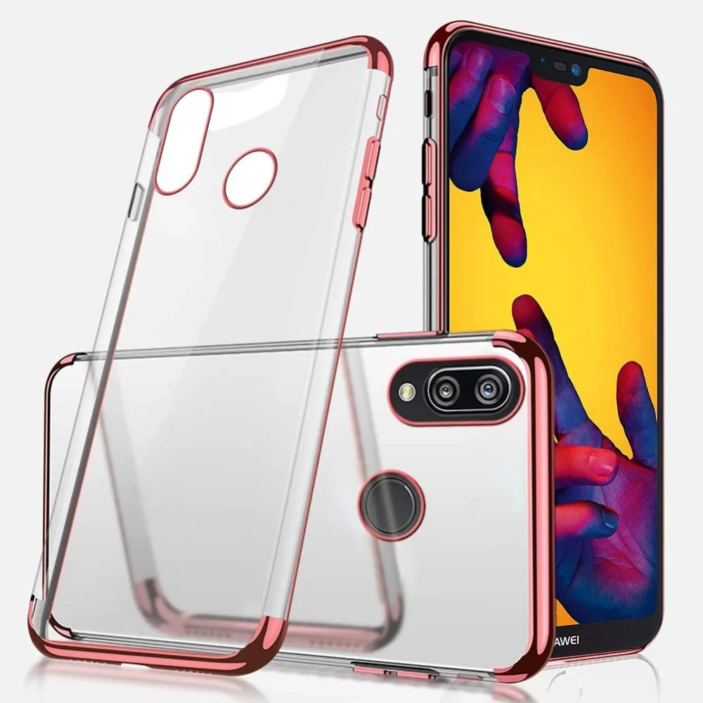 Ascromy Plating Glitter Case For Huawei P20 Pro Lite Mate 20 Cover Silicone Luxury (2)