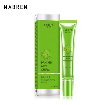 

5Pcs MABREM Salvia Acne Treatment Cream Removal Face Blackhead Anti Acne Cream Oil Control Shrink Pores Scar Face Care Whitening