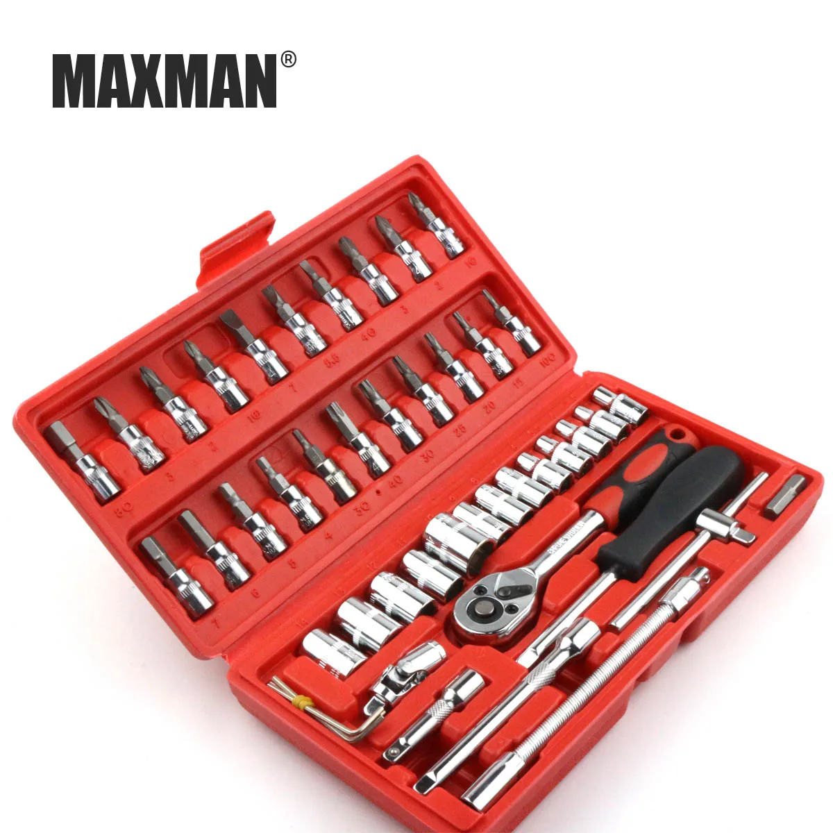 MAXMAN 46stks набор инструментов для ремонта авто Precisie Mouw Kruiskoppeling|Наборы ручных