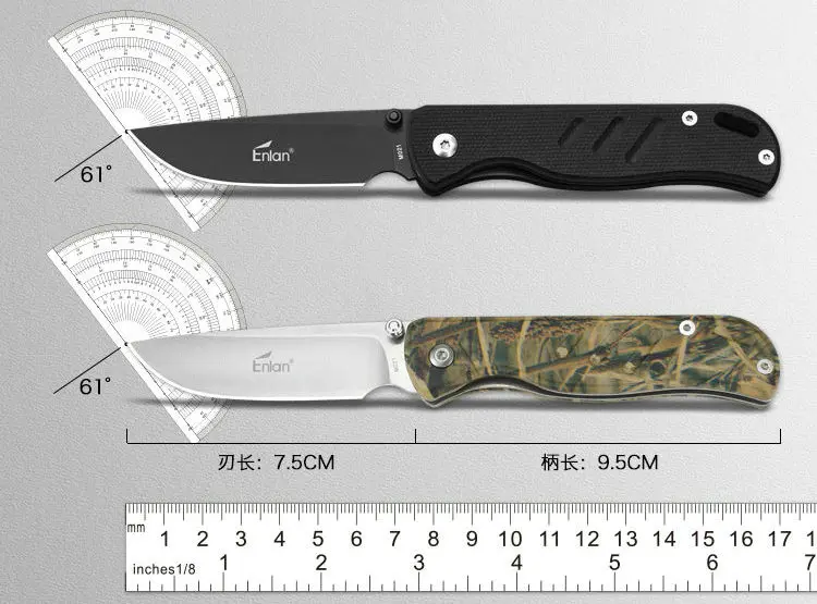 ENLAN открытый посылка резак для писем защита Овощечистка самонож складной pare combat EDC карманный нож складные ножи Прямая поставка