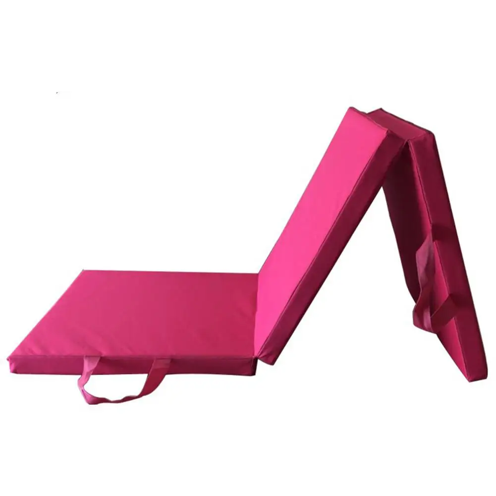 

LumiParty Soft Exercise Tri-Fold Gym Yoga Mat for Gymnastics Aerobics Yoga Martial Arts