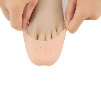 

1Pair Finger Protector Silicone Gel Pointe Toe Cap Cover For Toes Soft Pads Protectors for Pointe Ballet Shoes Feet Care Tools