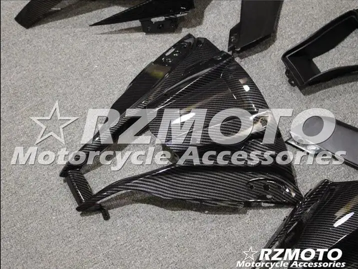 Лакированные украшения для мотоцикла из углеродного волокна для kawasaki ZX10R 10R 2011- всевозможные цвета № 0037