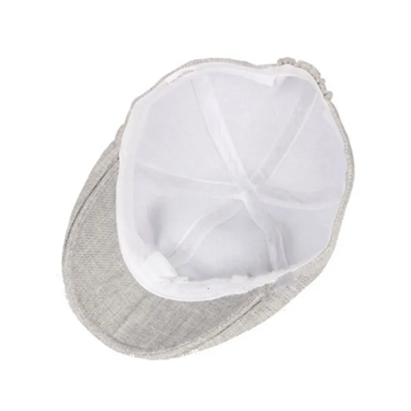 XdanqinX Summer Retro Men's Cap Ultra-thin Breathable Berets For Men Women Elegant Women's Flat Caps Beret Ladies Couple Hat New