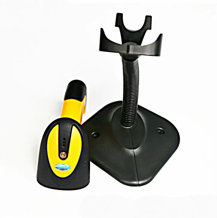 Handy barcode scanner automatic bar code reader with holder supporting Screen, fuzzy and