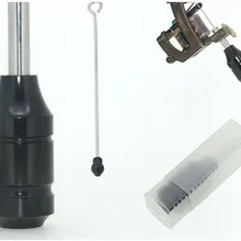 2 шт. полированная 25 мм машинка для нанесения татуировки Картридж ручка трубка для моторного пистолета захват машины татуировки тату оборудование