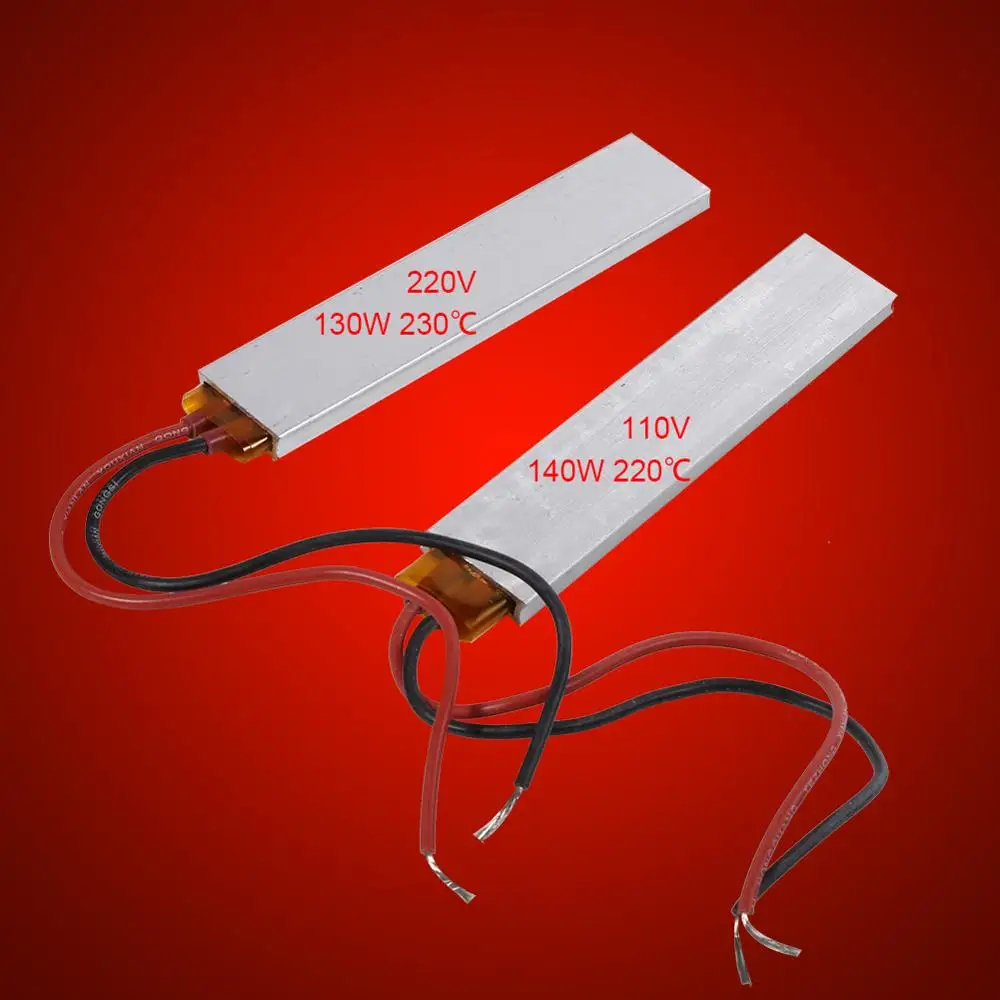 

ANENG 1PC Constant Temperature PTC Heating Element Thermostat Heater Plate 220V 130W / 110V 140W