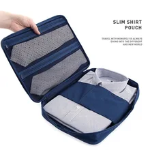 

High Quality Travel Formal Shirt Bags Pouch Cloth Storage Organizers Bag with Zipper