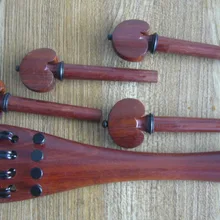 4/4 размер красные деревянные принадлежности для виолончели, виолончели фрак и 4 шт. колышки для виолончели