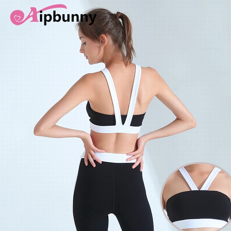 Aipbunny Sexy Halter Tops Women Sports Bra Professional Quick Dry